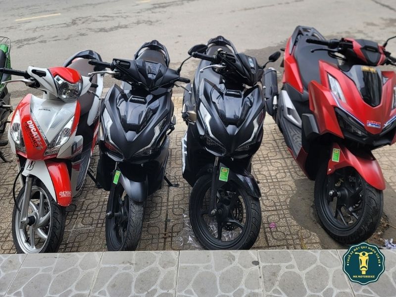 Thuê xe máy tại các khách sạn, nhà nghhĩ lưu trú