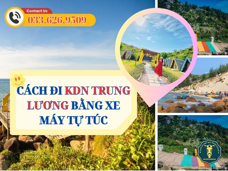 Hướng dẫn cách đi KDN Trung Lương bằng xe máy tự túc